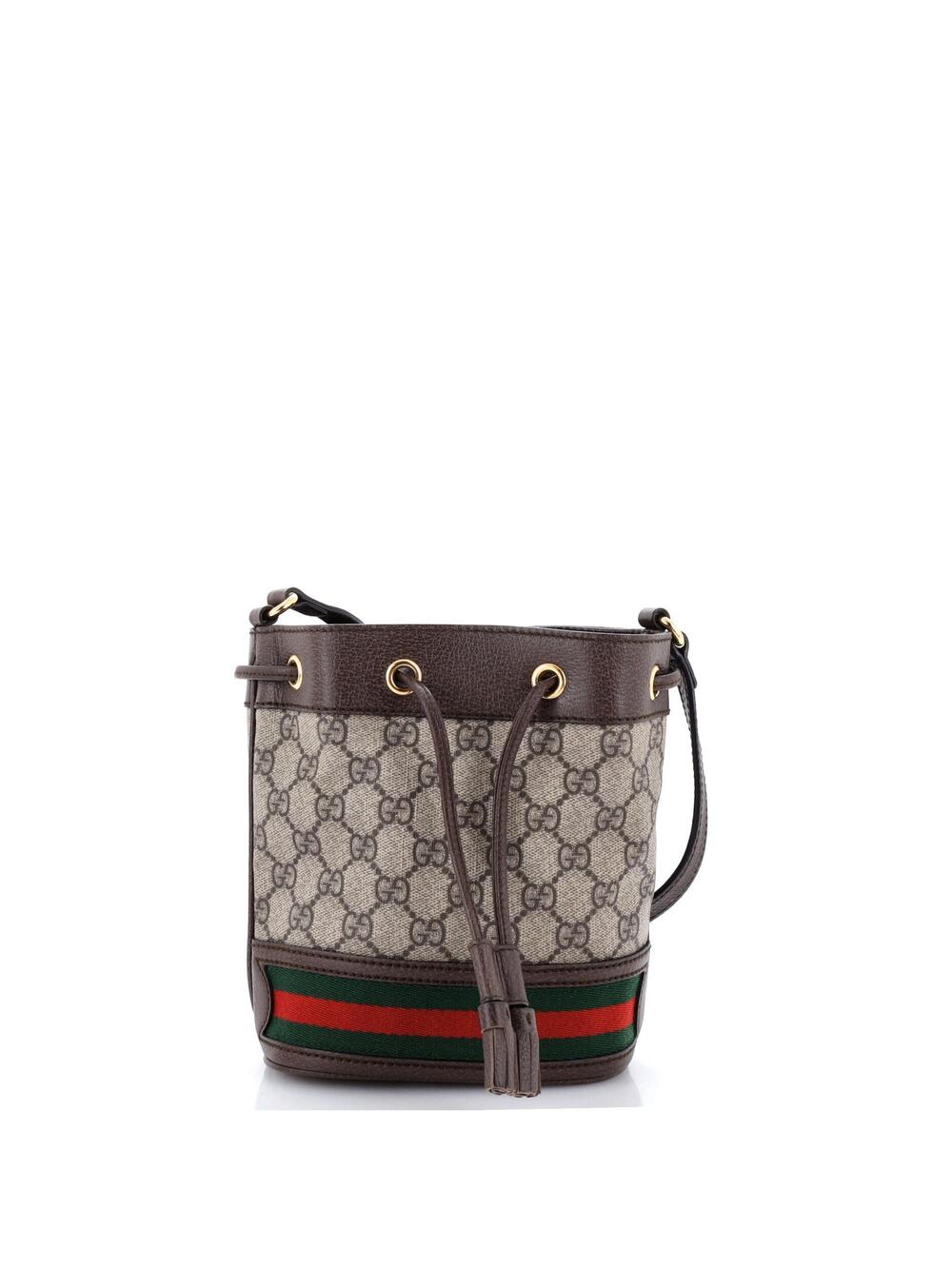 Gucci Ophidia Bucket Bag Gg Coated #323328G97B
